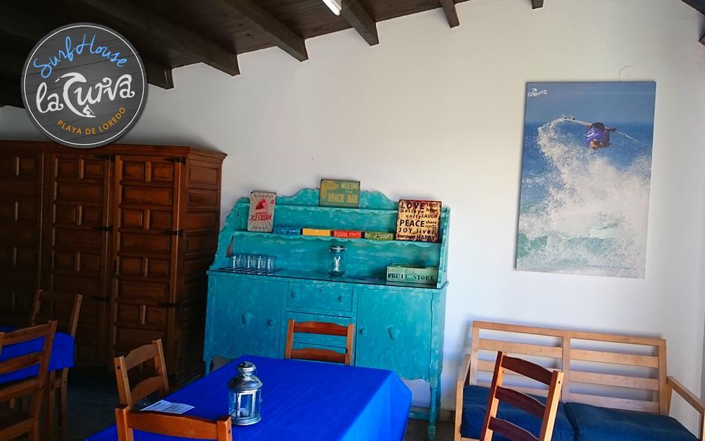Bed and Breakfast La Curva Surfhouse Loredo Exterior foto